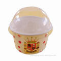 Custom printed ice cream paper cup with love/cute design, various logos are available